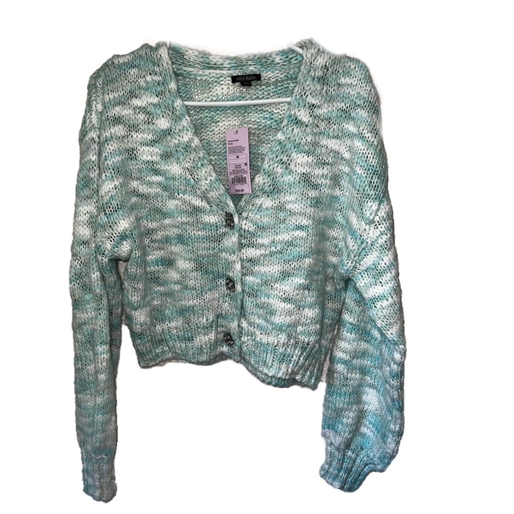 Multi-Colored Cardigan Sweater